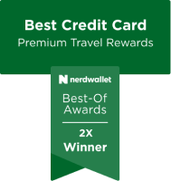 Nerdwallet Best-Of Awards 2024 2X winner accolade