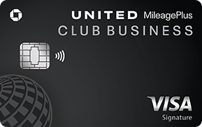 Clickable card art links to United Club (Service Mark) Business Card product page